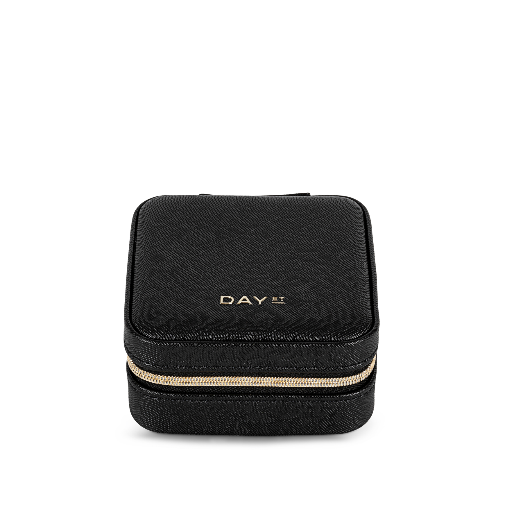 Day Saffiano Zip Square - Black