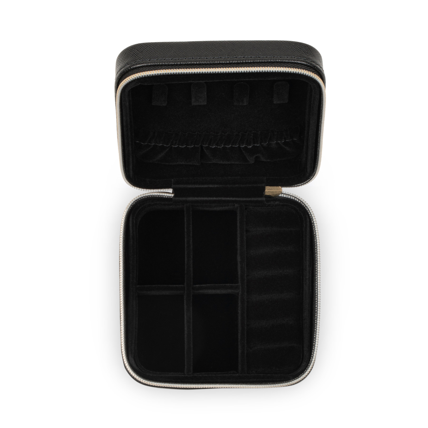 Day Saffiano Zip Square - Black