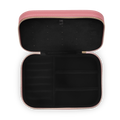 Day Saffiano Zip Box - Slate Rose