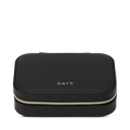 Day Saffiano Zip Box - Black