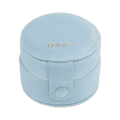 Day Jewelry Box Round S - Cashmere Blue