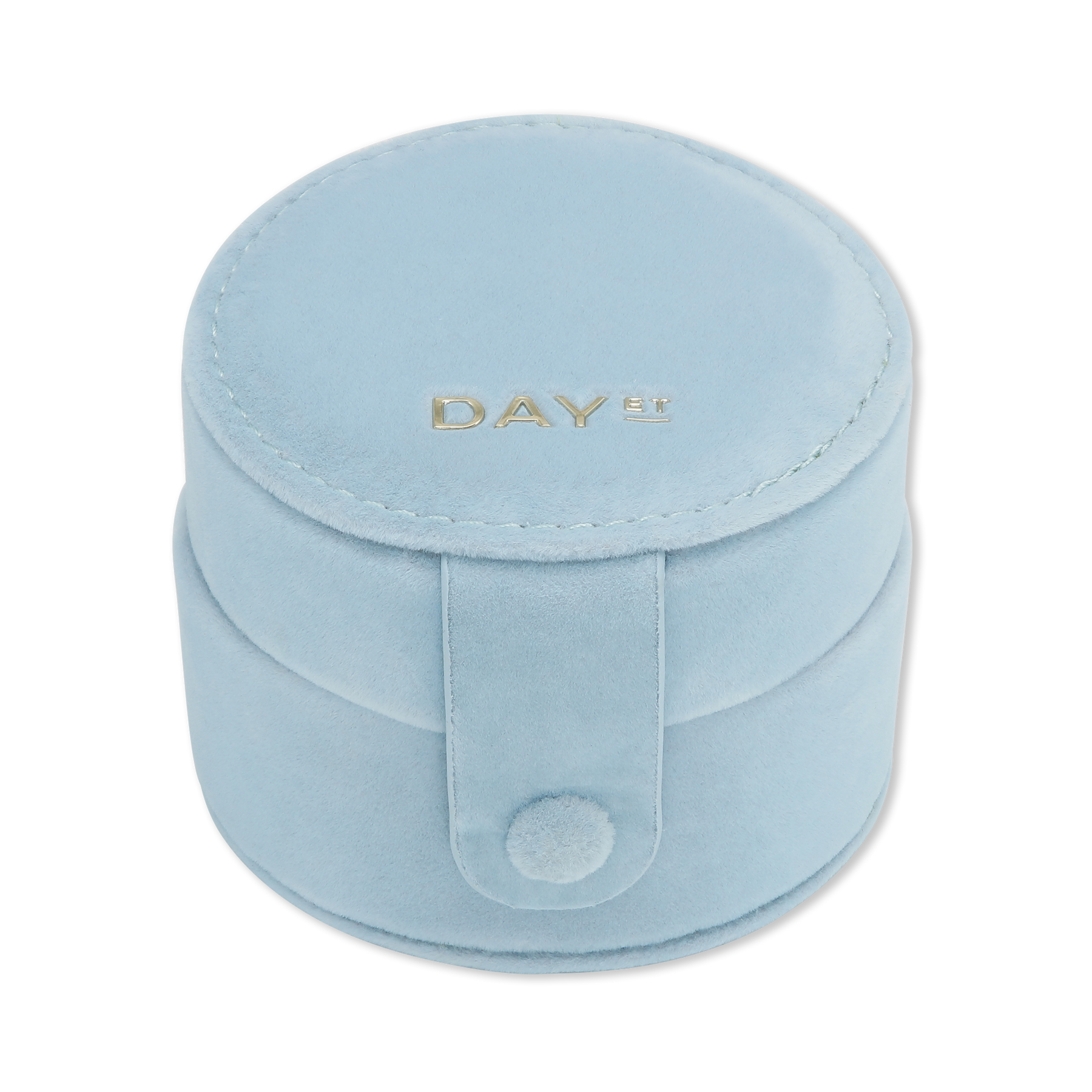 Day Jewelry Box Round S - Cashmere Blue