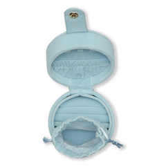 Day Jewelry Box Round S - Cashmere Blue