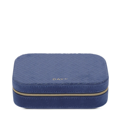 Day Q Jewelry Zip Box - Vintage Indigo
