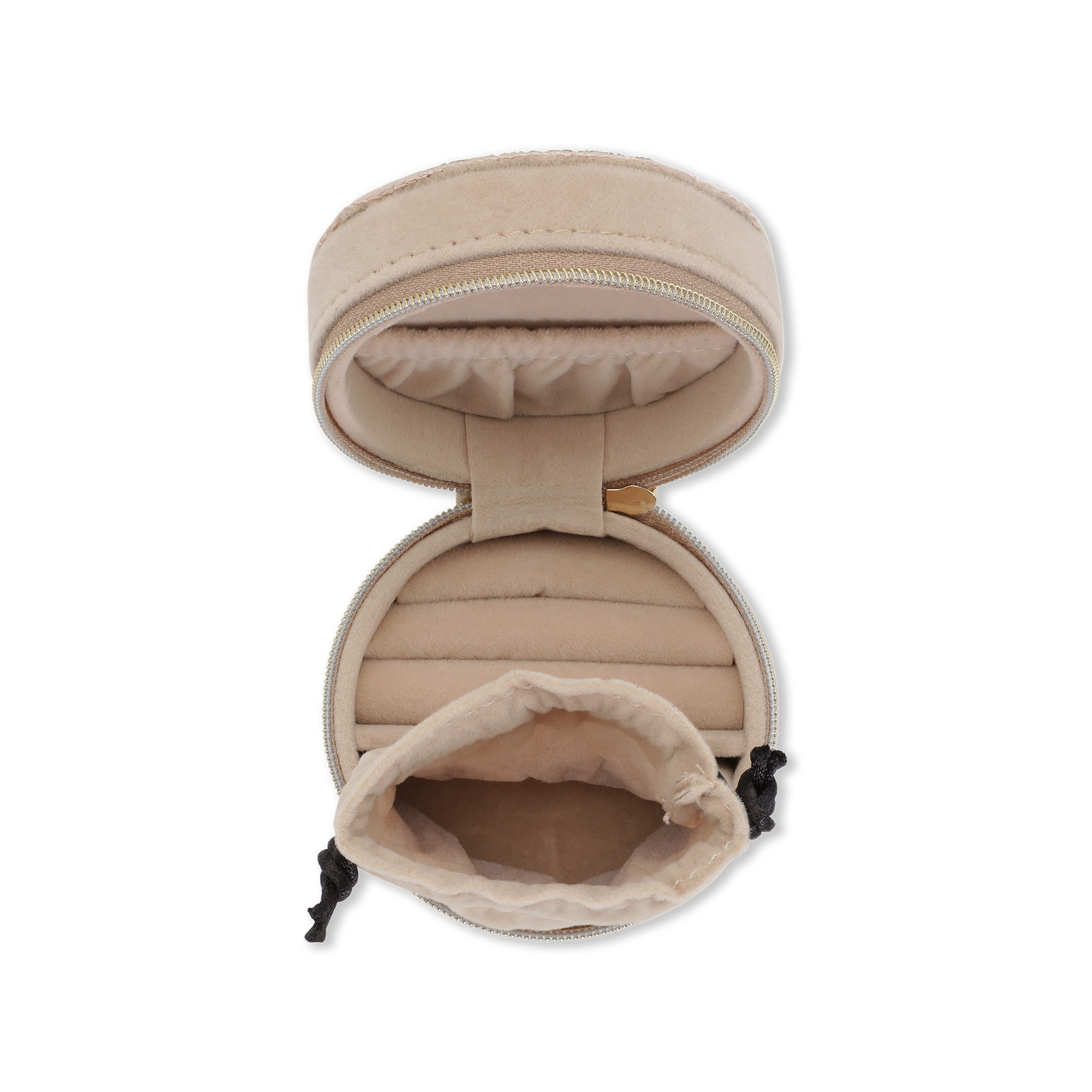 Day Q Jewelry Zip Round S - Whisper Pink