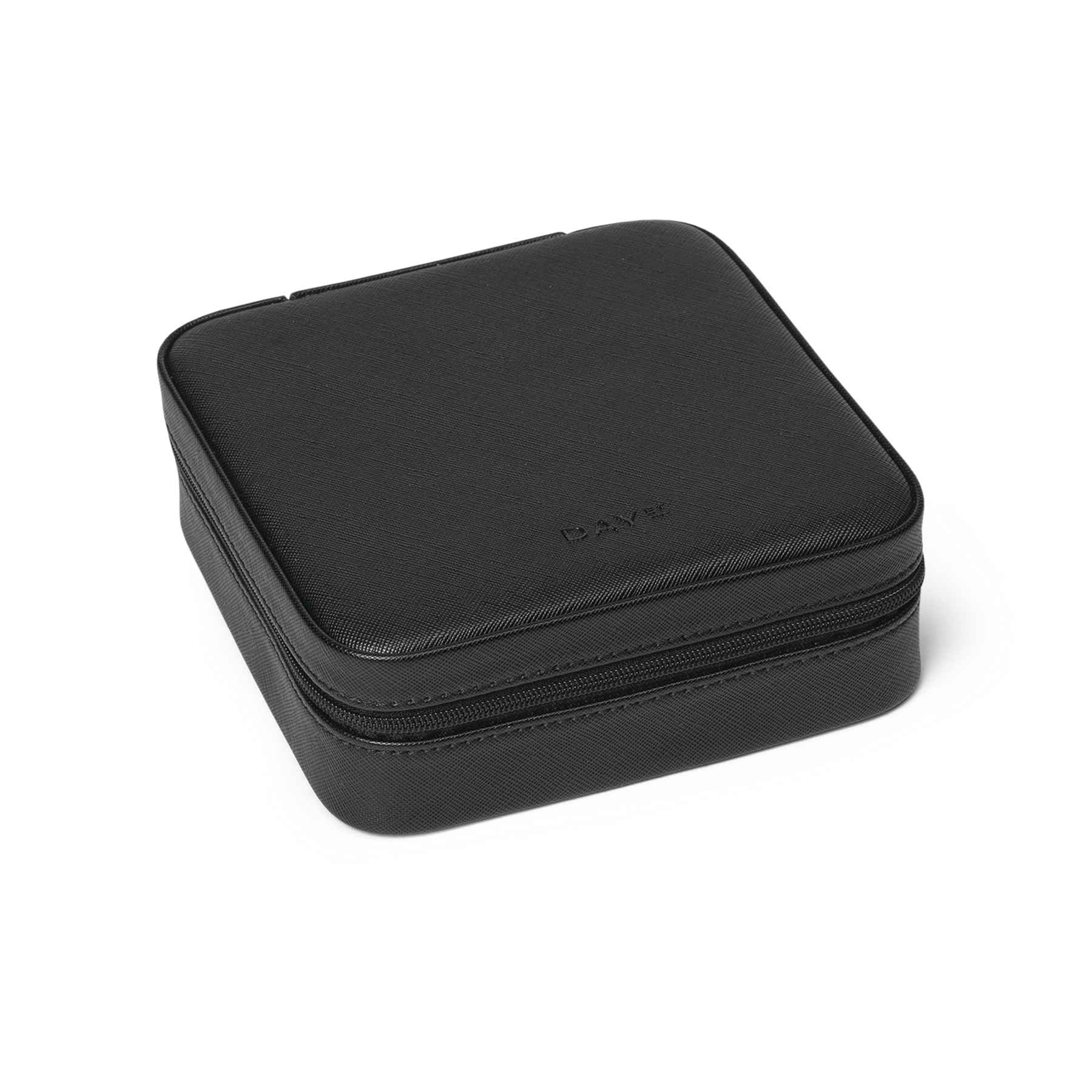 Day Touch Jewelry Zip Square Big - Black