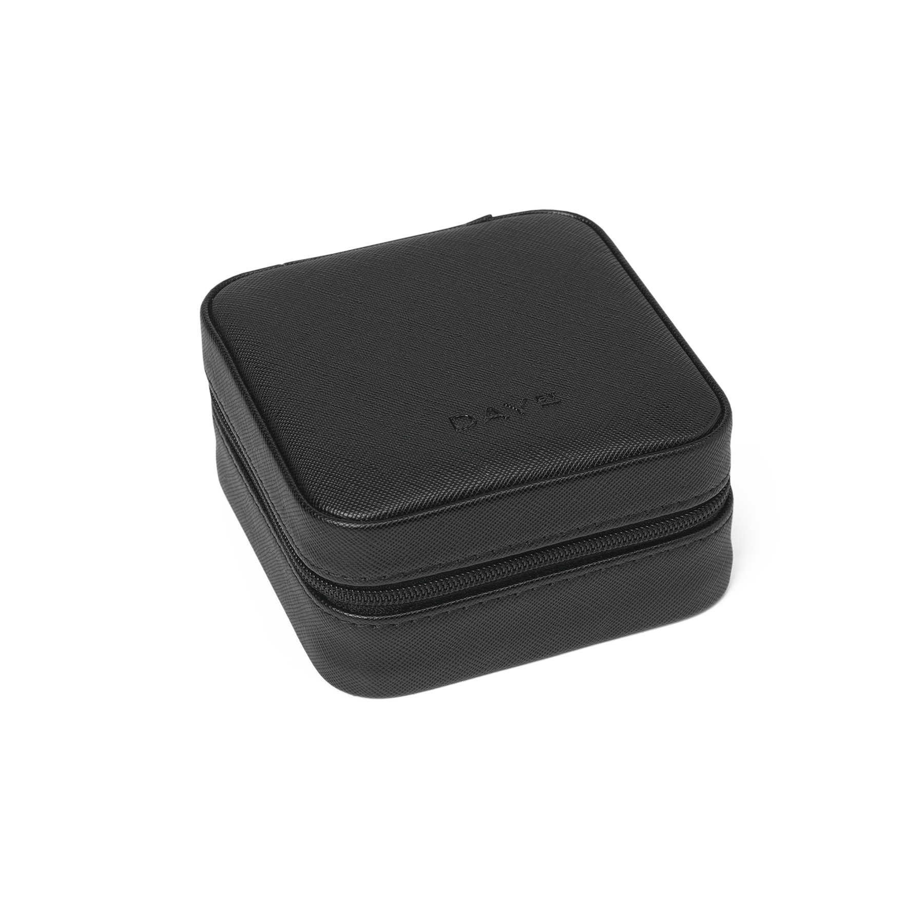 Day Touch Jewelry Zip Square - Black