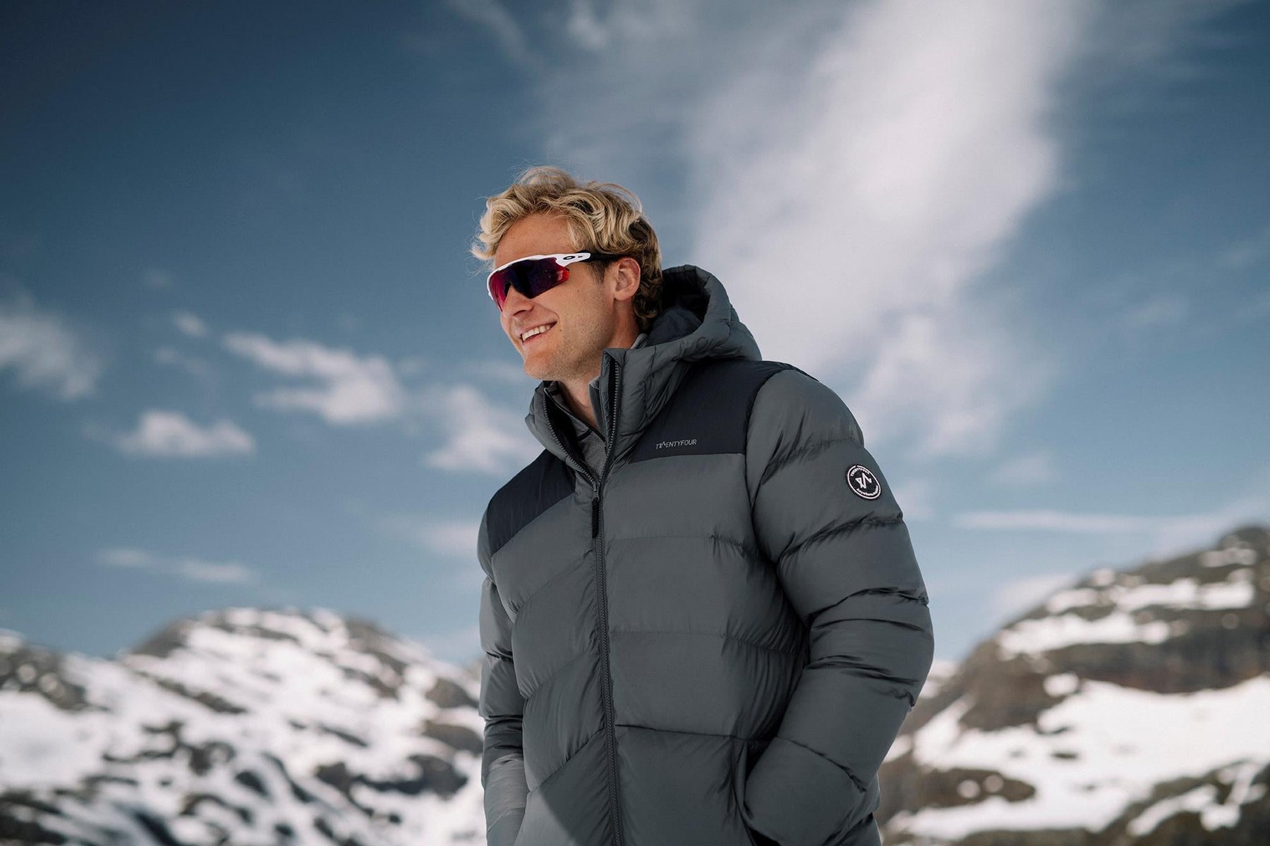 Isbre Ecodown Jakke - Skifergrå