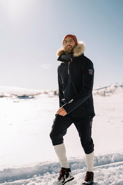 Finse 2.0 2-Lags Anorakk - Blekkblå - Men