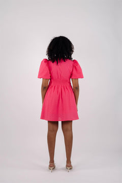 Albertine Dress - Fandango Pink