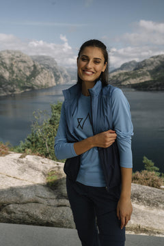 Flåm Hiking Vest - Blå