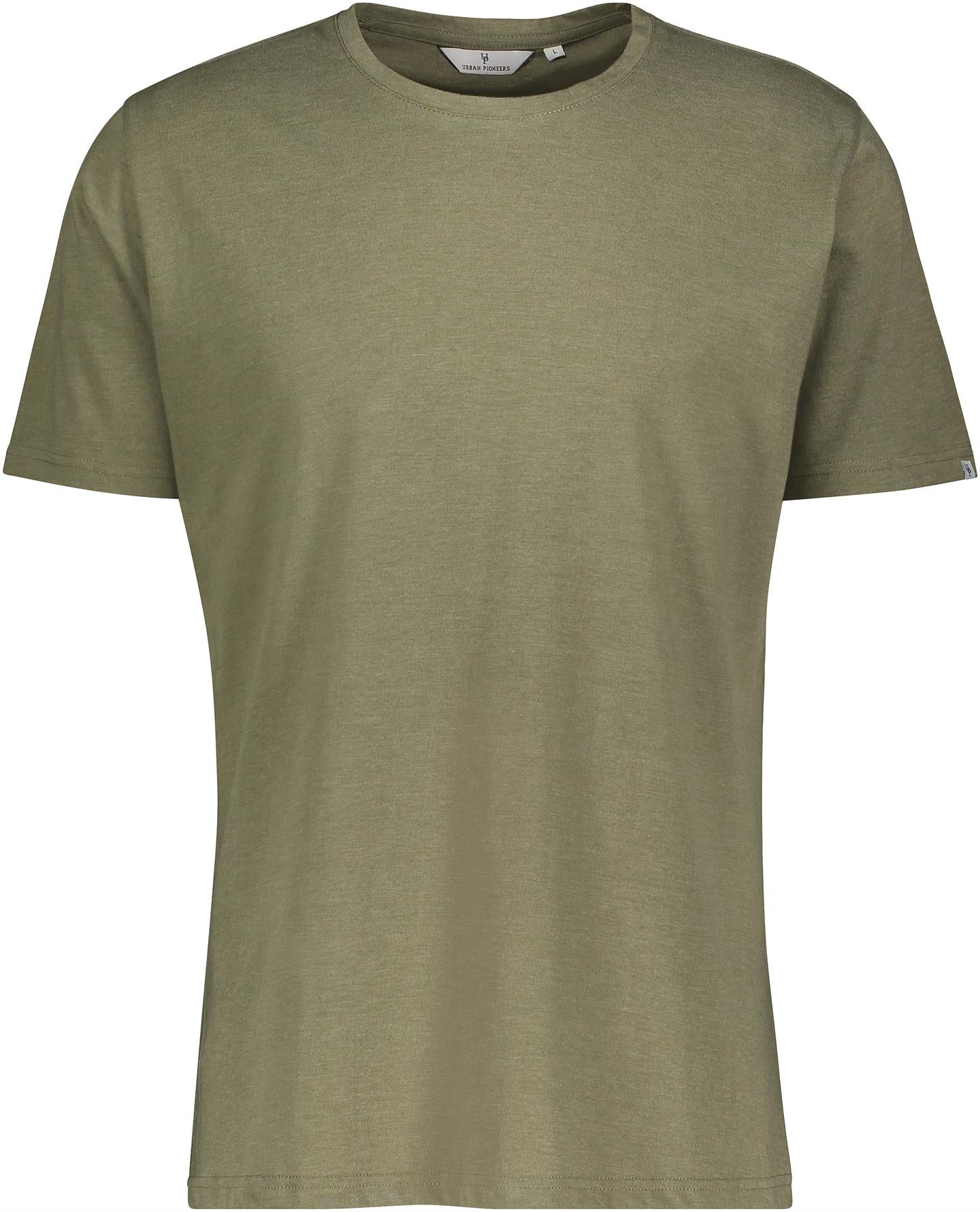 Niklas Basic Tee - Deep Lichen Melange