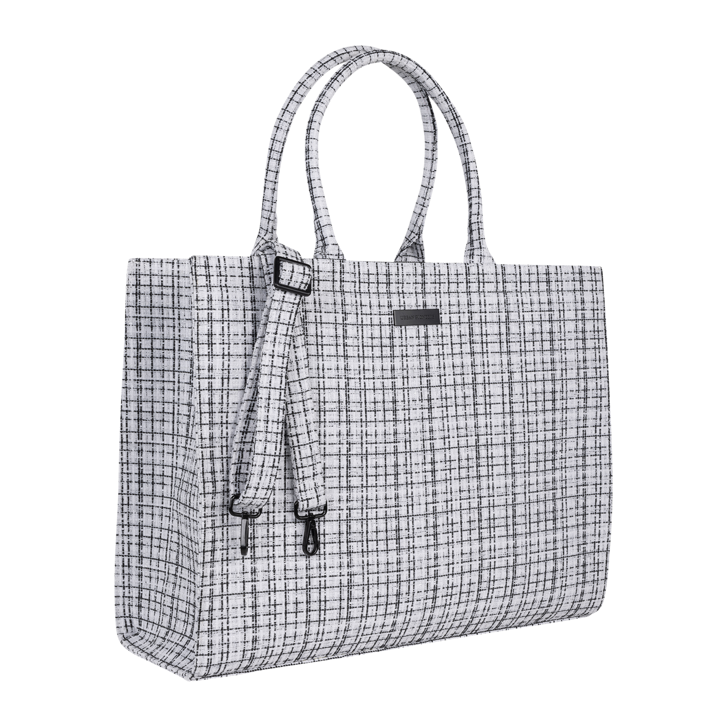 Venice Tote Bag - White/Black
