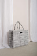 Venice Tote Bag - White/Black