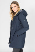 Women Coat - Navy - Scandinavian Edition - Jakker - VILLOID.no