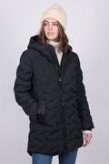 Mellow Lang Parkas - Skyggesort - Twentyfour - Jakker - VILLOID.no