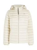 Quilted Hooded Down-Filled Jacket - Light Sandalwood