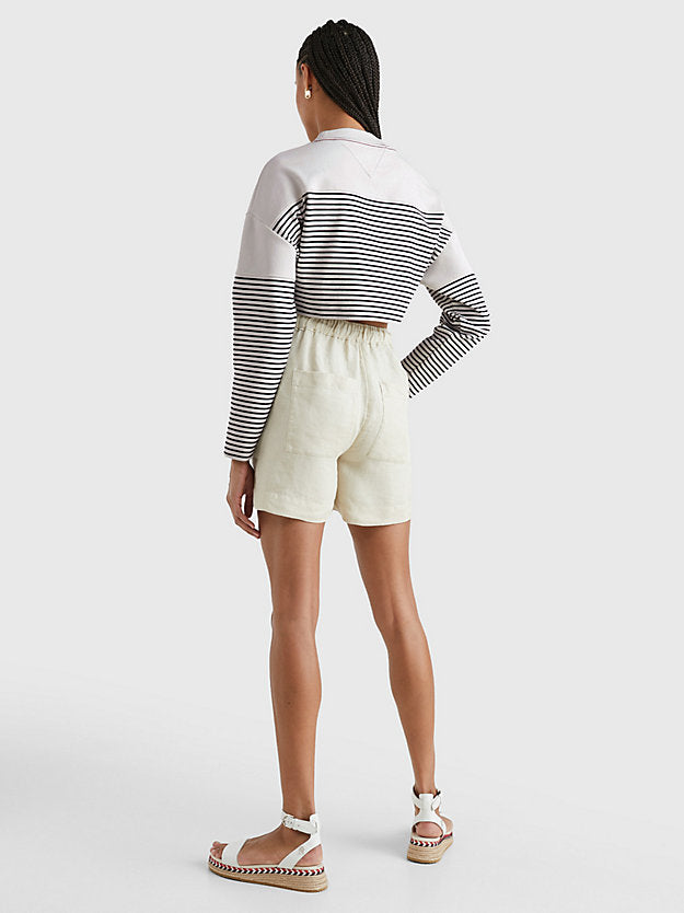Casual Linen Short - Light Sandalwood