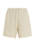 Casual Linen Short - Light Sandalwood