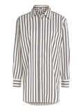 CO Stripe Oversized Shirt - Prep Stp/ Desert Sky/ Primary Red