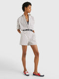 CO Stripe Shorts - Prep Stp/ Desert Sky/ Primary Red