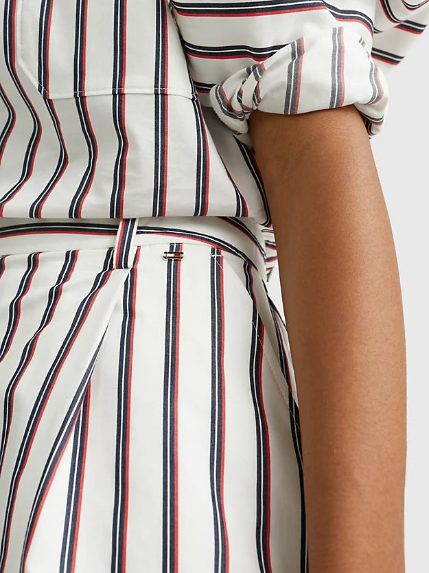CO Stripe Shorts - Prep Stp/ Desert Sky/ Primary Red