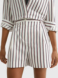 CO Stripe Shorts - Prep Stp/ Desert Sky/ Primary Red