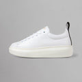 Club Tech - Tumbled Leather - White - Jim Rickey - Sko - VILLOID.no