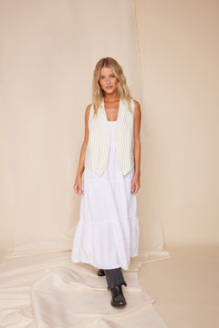 Dina Linen - White