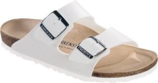 Arizona Birko-Flor Narrow - White - Birkenstock - Sko - VILLOID.no