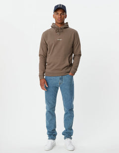 Lens Hoodie - Mountain Grey/White