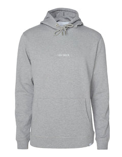 Lens Hoodie - Light Grey Melange/White