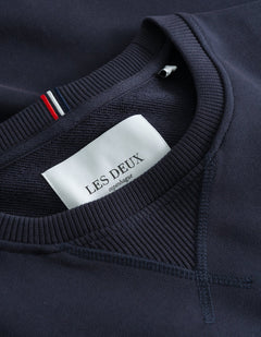 Lens Sweatshirt - Dark Navy/White