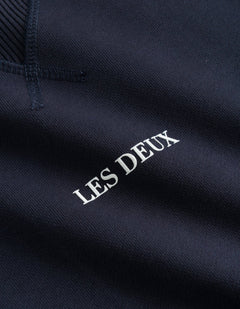 Lens Sweatshirt - Dark Navy/White
