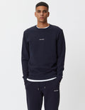 Lens Sweatshirt - Dark Navy/White