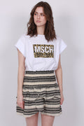 Alva MSCH STD Tee - White/Celina - Moss Copenhagen - T-skjorter & Topper - VILLOID.no