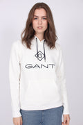 Gant Lock Up Sweat Hoodie - Eggshell - GANT - Gensere - VILLOID.no