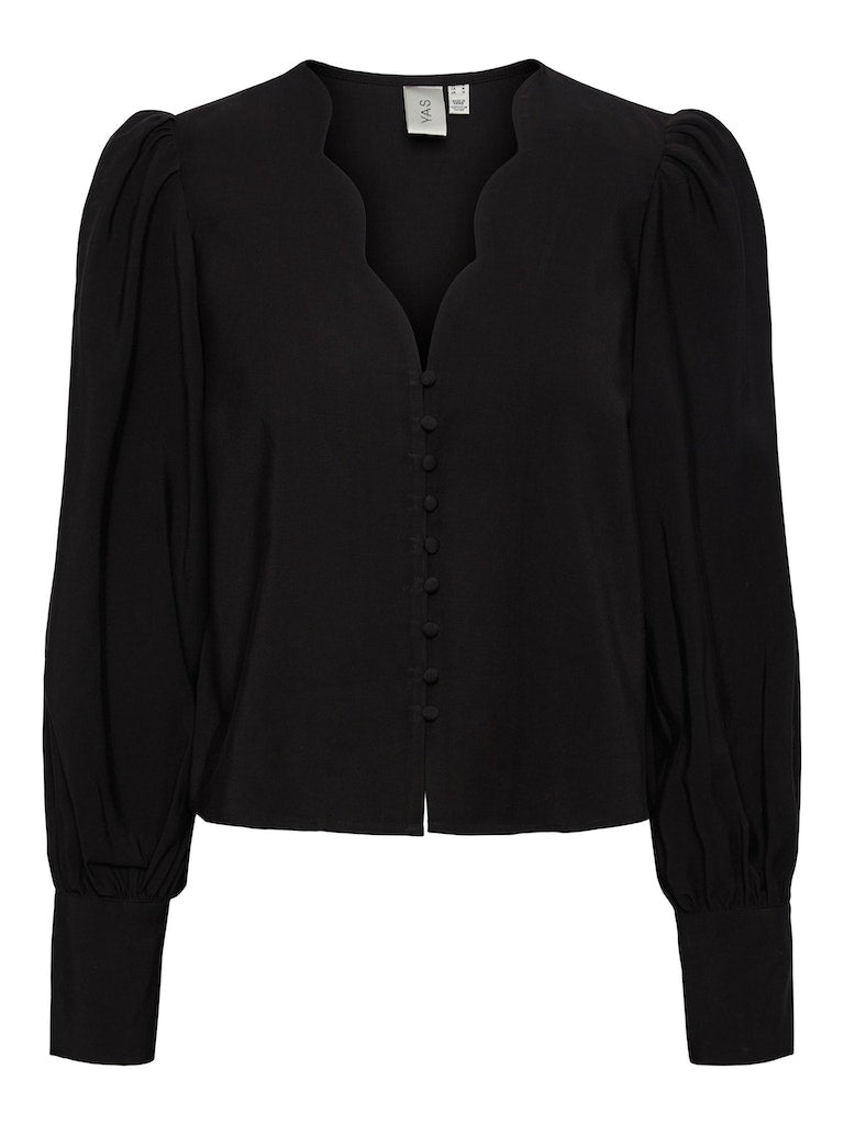 Yaslenzo LS Shirt S - Black