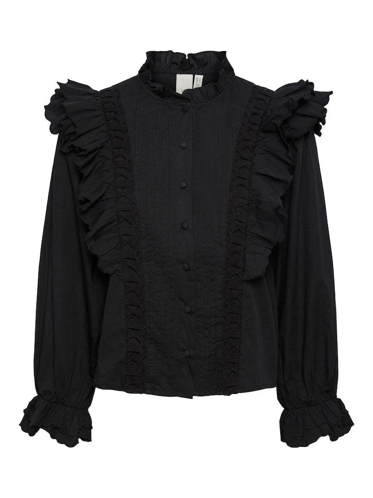 Yasmanva LS Shirt S - Black