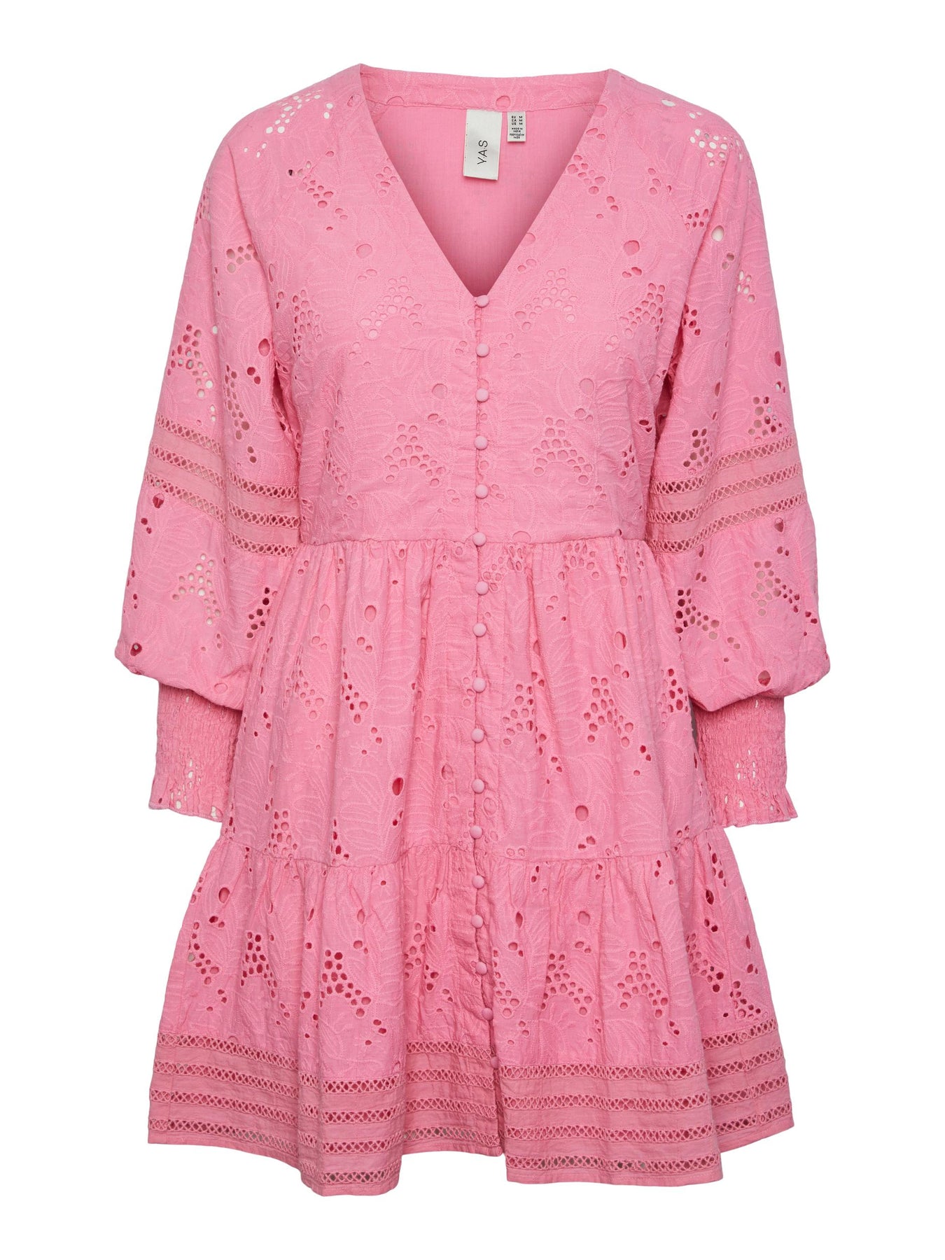 Yasmellanie 3/4 Dress - Aurora Pink