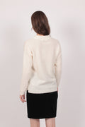 PapinaIW O-neck Pullover - White Smoke - InWear - Gensere - VILLOID.no