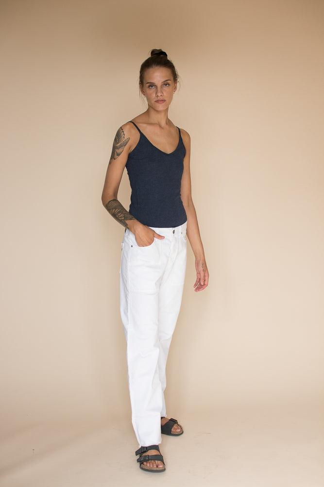 Boyfit Jeans - White - Replay - Bukser & Shorts - VILLOID.no
