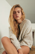 Zabidoo Cardigan - Gris Clair Chine
