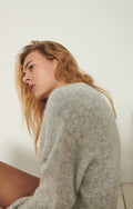 Zabidoo Cardigan - Gris Clair Chine