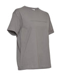 Liv Organic Logo Tee - S Grey - Moss Copenhagen - T-skjorter & Topper - VILLOID.no