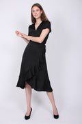 Magga Solid Dress - Black - Neo Noir - Kjoler - VILLOID.no