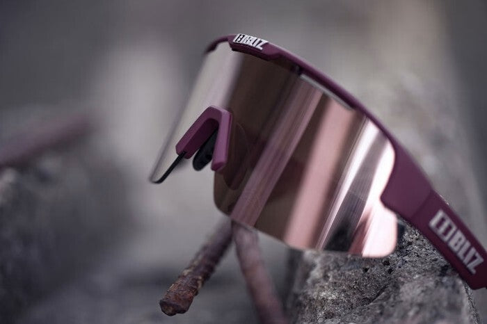 Active Matrix Small - Matt Burgundy - Brown With Rose Multi