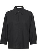 AmosIW Blus - Svart