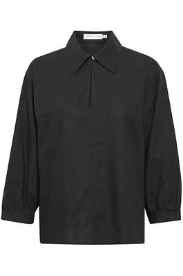 AmosIW Blus - Svart
