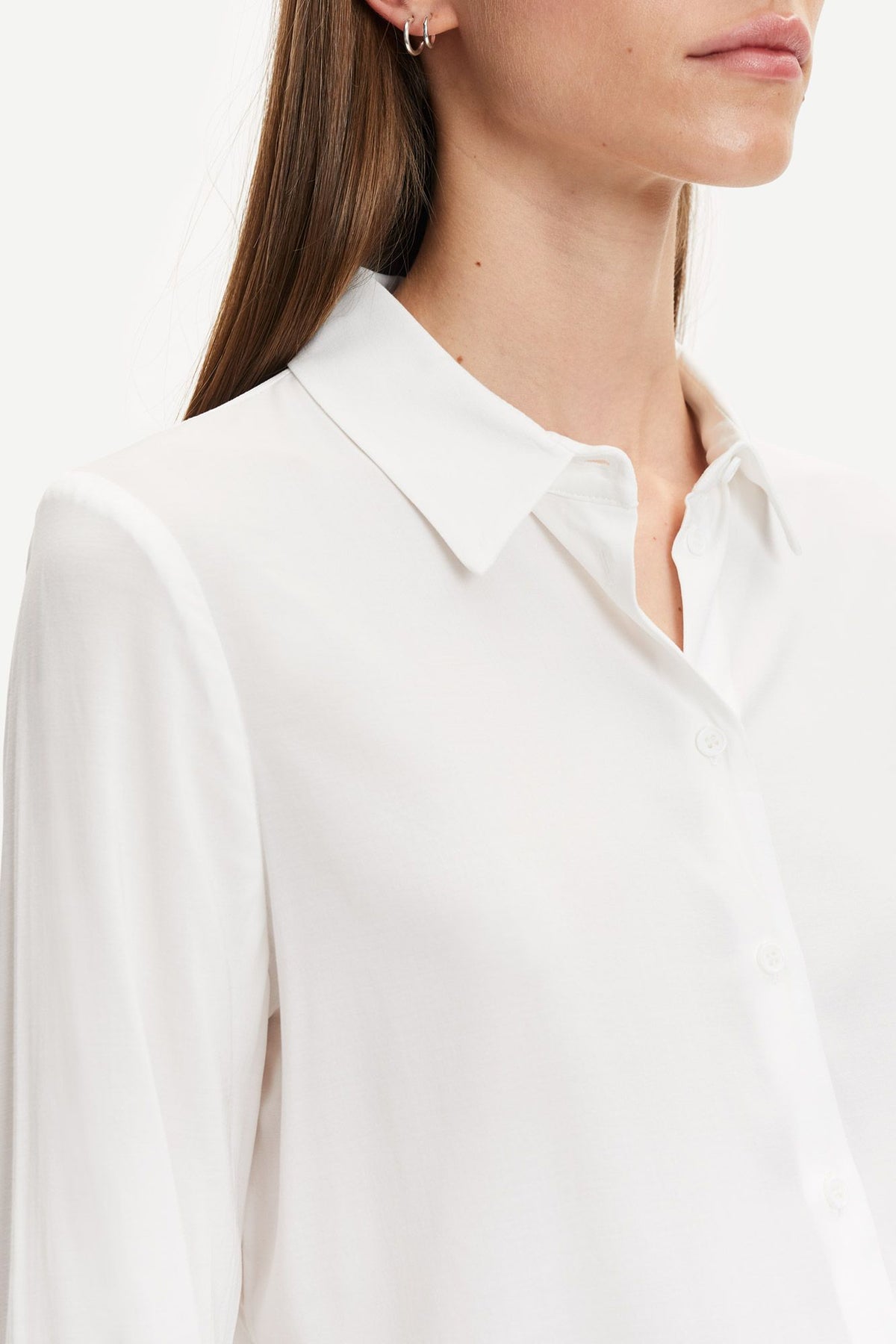 Milly Np Skjorta - Clear Cream
